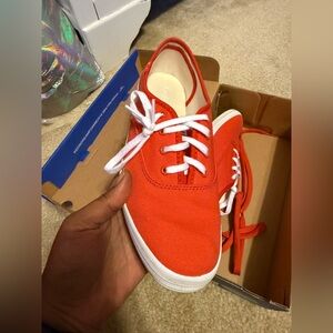 Vibrant Burnt Orange Keds